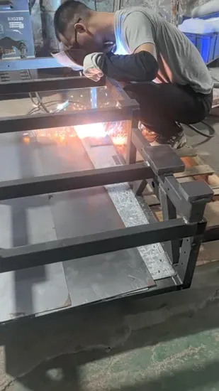 Laser Cutting Welding Sheet Metal Server Cabinet Accessories of Custom Punching Wall