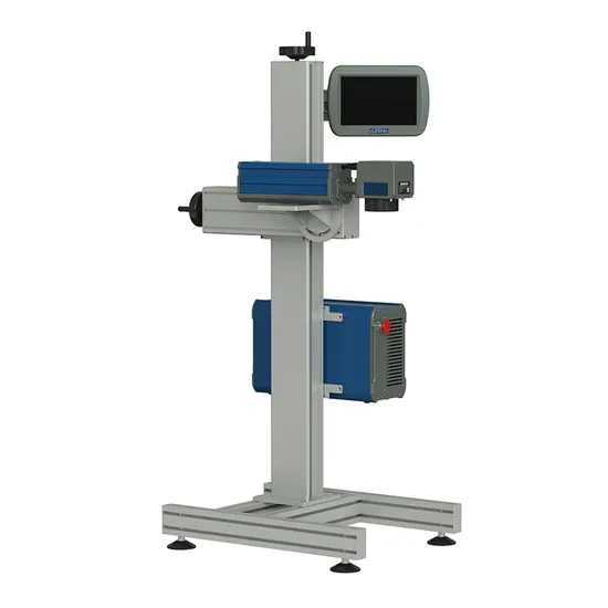Industrial High Speed Pipe One Line Two Line Fonts Date Logo Flying Fiber Laser Marking Machine 