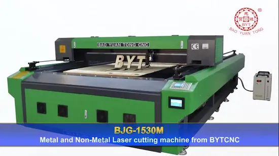 Byt Mixed Metal Carbon Steel Pipe and Nonmetal 1325 1390 CNC Laser Cutter CNC CO2 Laser Cutting Machine 