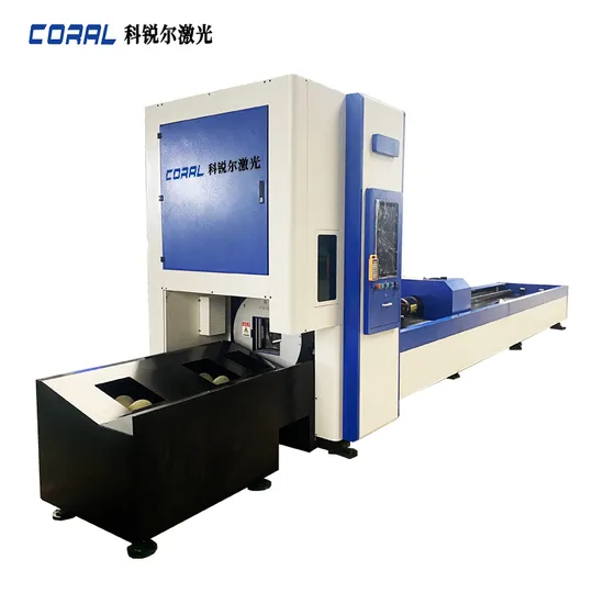 Swt Laser 1530c Metal Sheet Cutting Machine Mixed Fiber Laser Metal Tube and Plate Cutting Machine 