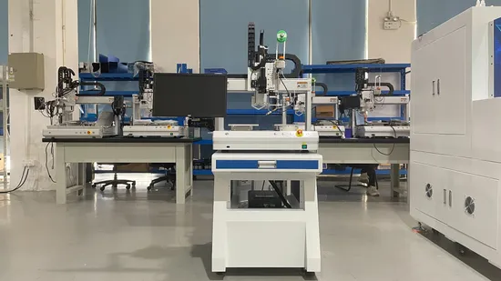 Automatic Tin Wire Laser Welding Machine Desktop Production Equipment Soldering Station 