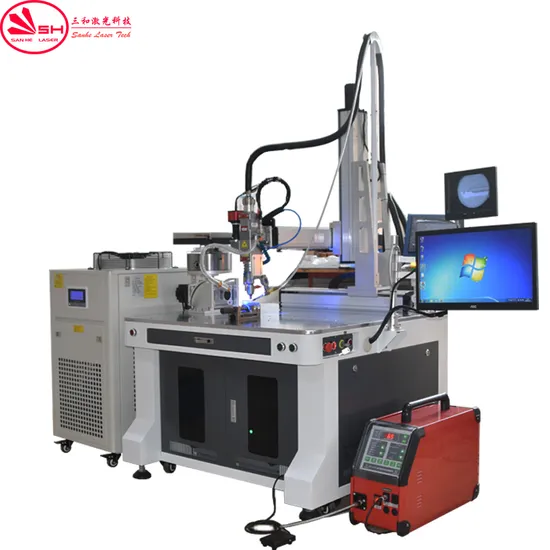 2000W/1500W Automatic Type Laser Welding Machine for Aluminum Copper Stainless Steel with Feeding Wires Automatic Fiber Continuous/Spot Laser Welding Machine 