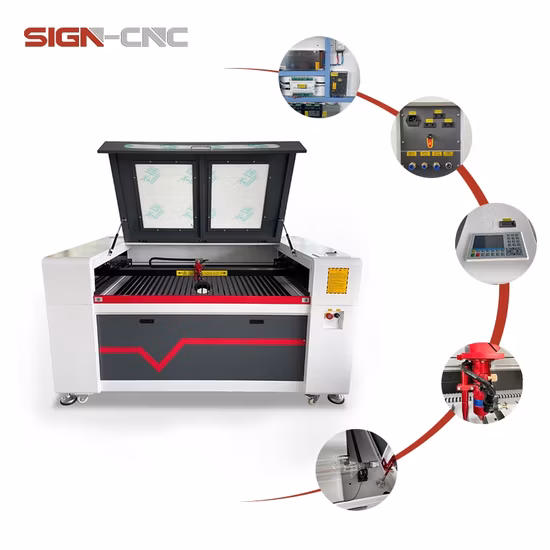 100W CO2 Mixed Laser Cutting and Engraving Machine for Plastic Product