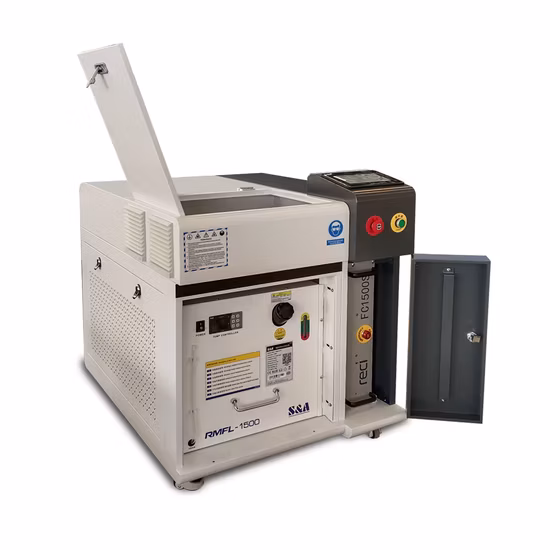 1000W 1500W Carbon Steel Soldering Machine Handheld Wobble Head Fiber Laser Welding Machine