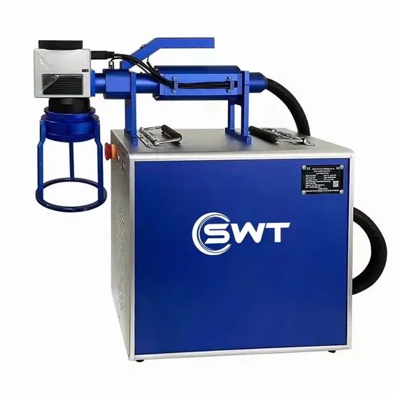 20W 30W 50W Handheld Portable Mini Fiber Laser Marking Machine for Metal Nameplate 